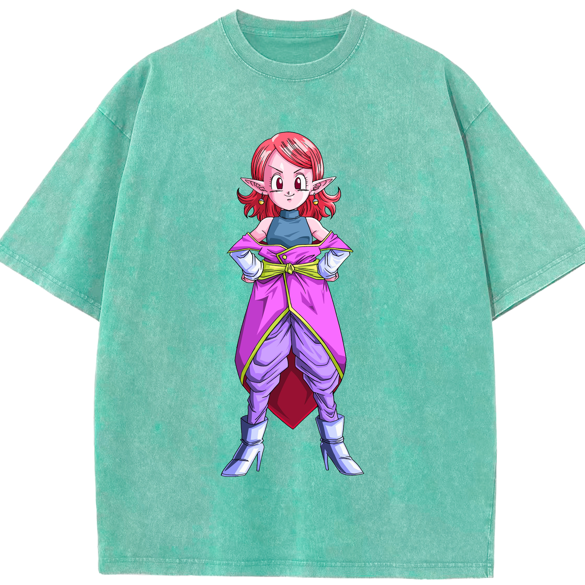 （画像用） ドラゴンボール DRAGON BALL 綿100% ヴィンテージ風 半袖Tシャツ（フロントプリント）
